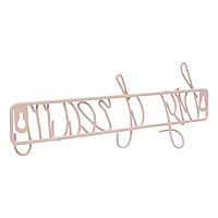 Max Home - Big Dreams Pink Wall Hook Frame Max Home - Big Dreams Pink Wall Hook Frame