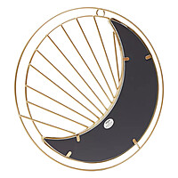 Max Home - Half Moon Mirror Wall Decor (Metallic Finish) Max Home - Half Moon Mirror Wall Decor (Metallic Finish)