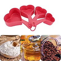 Valentine by CWC - 8 pcs measuring spoons & cups Valentine by CWC - 8 pcs measuring spoons & cups