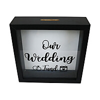 Mila Home - Celebration Fund Shadow Box: Our Wedding Fund Mila Home - Celebration Fund Shadow Box: Our Wedding Fund