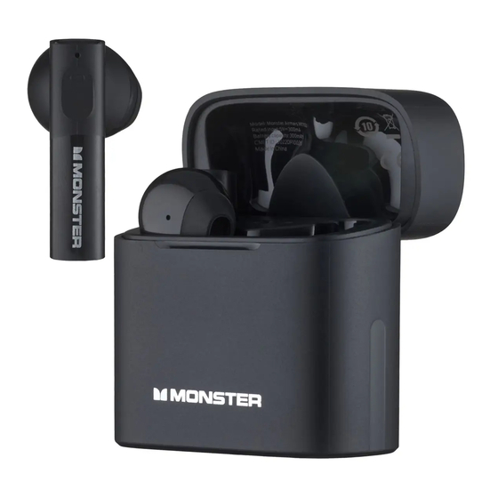 Monster Aimars XKT03 Wireless Gaming Headphone – Stylish Half In-Ear Bluetooth Headset with Business Simplicity, Fashionable High-Texture Finish