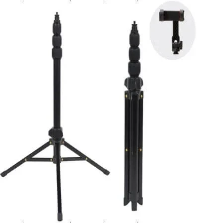 Jmary MT-42 Mobile Tripod Adjustable Stand for Smartphones โ Lightweight, Portable & Durable Aluminum Alloy Tripod with Adjustable Clamp Holder Jmary MT-42 Mobile Tripod Adjustable Stand for Smartphones โ Lightweight, Portable & Durable Aluminum Alloy Tripod with Adjustable Clamp Holder