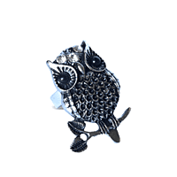 Resizable Owl-Shaped Ring NO.4 Resizable Owl-Shaped Ring NO.4