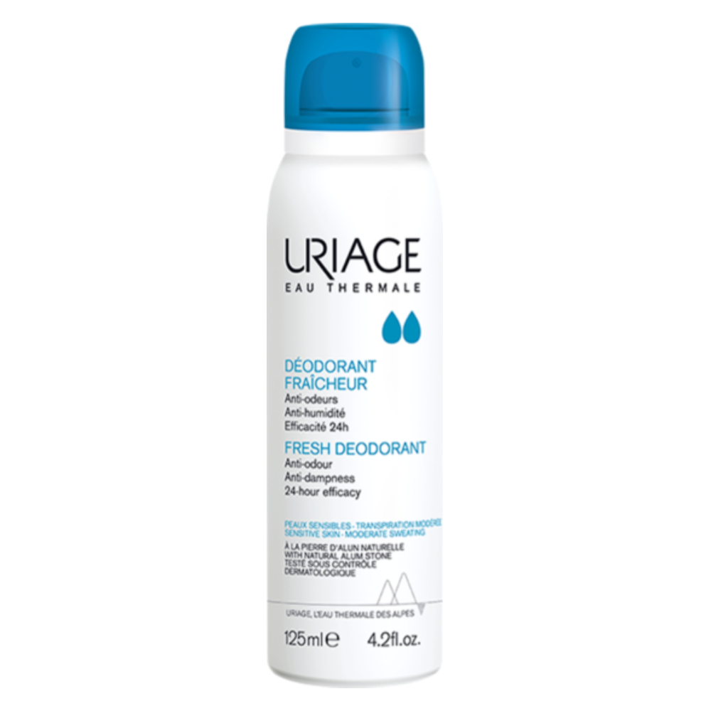 Uriage Déodorant Fraîcheur 32145 – Refreshing Deodorant Roll-On for Sensitive Skin