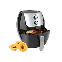 Decakila Air Fryer 8L Capacity, 1800W Motor, Non-Stick coat, 60 minute Timer and Overheat Protection (KEEC040B) Decakila Air Fryer 8L Capacity, 1800W Motor, Non-Stick coat, 60 minute Timer and Overheat Protection (KEEC040B)