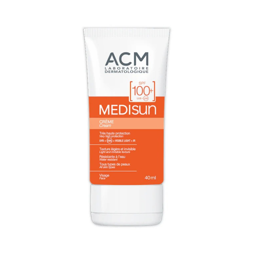 ACM Medisun Cream SPF 100+ 32156 β Ultra-High Protection Sunscreen for Sensitive and Sun-Sensitive Skin | Broad-Spectrum UVA/UVB Protection ACM Medisun Cream SPF 100+ 32156 β Ultra-High Protection Sunscreen for Sensitive and Sun-Sensitive Skin | Broad-Spectrum UVA/UVB Protection