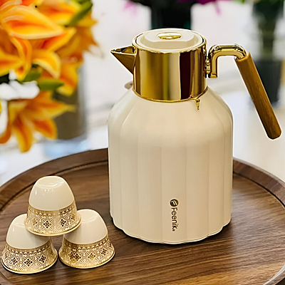 Feenik Vacuum Jug White 1L RA-R100G