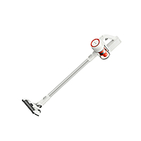 Decakila Cordless Vacuum Cleaner with 140W Motor, HEPA Filter, 0.8L Capacity and 4.5 hours Charging time (CUCV001W) Decakila Cordless Vacuum Cleaner with 140W Motor, HEPA Filter, 0.8L Capacity and 4.5 hours Charging time (CUCV001W)