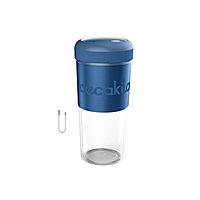 Decakila Portable Blender for Shakes and Smoothies Non-Slip Handshake Design 7,4V - blue Decakila Portable Blender for Shakes and Smoothies Non-Slip Handshake Design 7,4V - blue