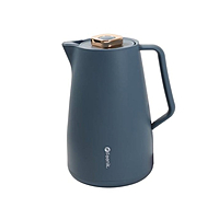 FEENIK- Vacuum Jug Thermos For Hot & Cold -PP Body & Pink Glass Liner , PP BODY+PINK 1.0 L , Navy FEENIK- Vacuum Jug Thermos For Hot & Cold -PP Body & Pink Glass Liner , PP BODY+PINK 1.0 L , Navy