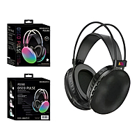 PG580-DISCO PULSE -LED -WIRLESS V5.3- WIRLESS HEADPHONES- BLACK PG580-DISCO PULSE -LED -WIRLESS V5.3- WIRLESS HEADPHONES- BLACK