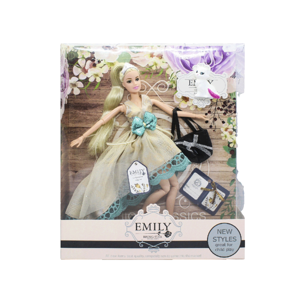 Emily - Rising Star Girl Doll with Bag