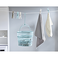 AquaPur Collapsible Clothespin Basket AquaPur Collapsible Clothespin Basket