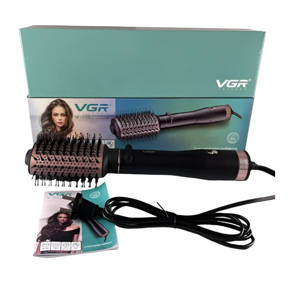 VGR Rotating Hot Air Brush Comb V-494 VGR Rotating Hot Air Brush Comb V-494