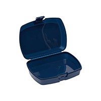 Batman Print Lunch Box with Clip-On Closure Batman Print Lunch Box with Clip-On Closure