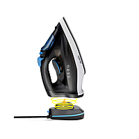 Decakila Steam Iron With Steam Rate 25g/min, 2200W Motor and 300 ml Water Capacity (KEEN013B) Decakila Steam Iron With Steam Rate 25g/min, 2200W Motor and 300 ml Water Capacity (KEEN013B)