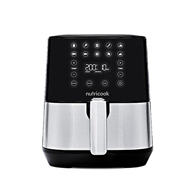 Nutricook Air Fryer 2 5.5L – Digital Air Fryer with Rapid Air Technology, 10 Pre-set Cooking Functions, Adjustable Temperature Control, and Modern Design – Model NC-AF205