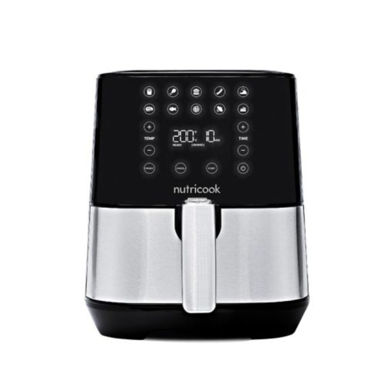 Nutricook Air Fryer 2 5.5L – Digital Air Fryer with Rapid Air Technology, 10 Pre-set Cooking Functions, Adjustable Temperature Control, and Modern Design – Model NC-AF205 Nutricook Air Fryer 2 5.5L – Digital Air Fryer with Rapid Air Technology, 10 Pre-set Cooking Functions, Adjustable Temperature Control, and Modern Design – Model NC-AF205