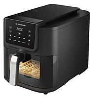 Nutricook Air Fryer Slim XL, 7.6L, 1800W – Large Capacity, Rapid Air Circulation for Healthier Cooking, Adjustable Temperature & Timer, Non-Stick Basket, Compact Design for Easy Storage Nutricook Air Fryer Slim XL, 7.6L, 1800W – Large Capacity, Rapid Air Circulation for Healthier Cooking, Adjustable Temperature & Timer, Non-Stick Basket, Compact Design for Easy Storage