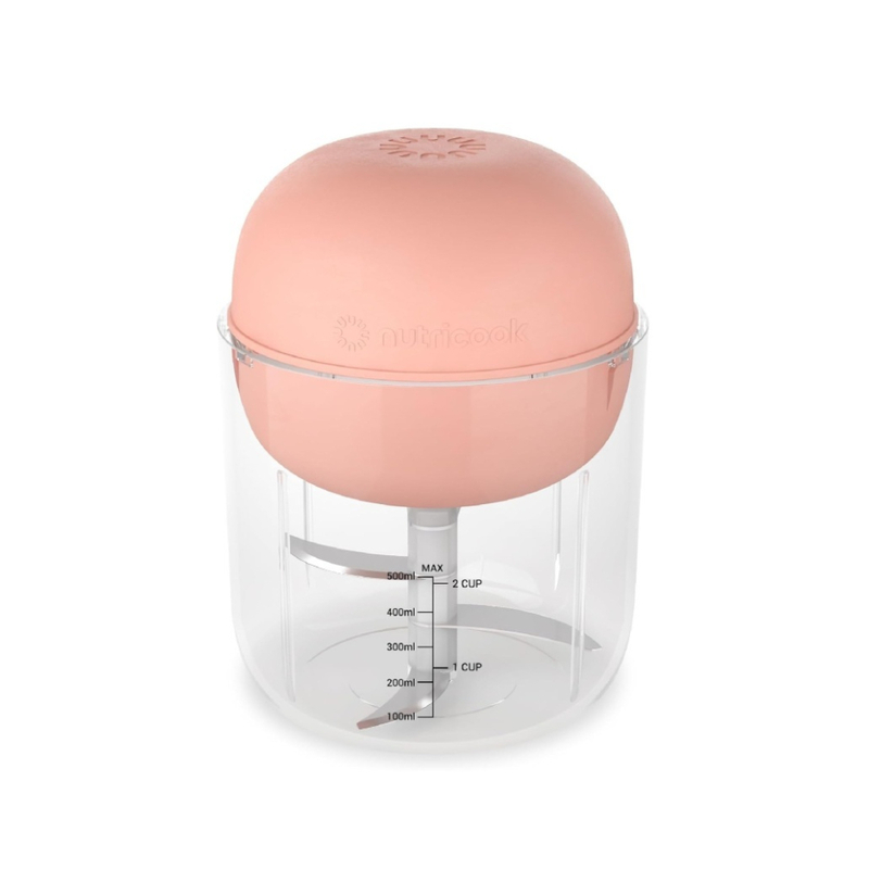 Nutricook Choppi 500ml Food Chopper, Canyon Sunset โ Compact Manual Chopper with Stainless Steel Blades, One-Touch Operation, Easy to Clean, Perfect for Chopping, Slicing, and Dicing Nutricook Choppi 500ml Food Chopper, Canyon Sunset โ Compact Manual Chopper with Stainless Steel Blades, One-Touch Operation, Easy to Clean, Perfect for Chopping, Slicing, and Dicing