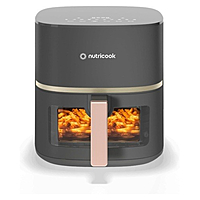 Nutricook Air Fryer Essentials Vision - Digital, NC-AFE152V-G – 5.2L Large Capacity Air Fryer with Smart Digital Touchscreen, Rapid Hot Air Circulation, 1500W Power, Oil-Free Healthy Cooking Nutricook Air Fryer Essentials Vision - Digital, NC-AFE152V-G – 5.2L Large Capacity Air Fryer with Smart Digital Touchscreen, Rapid Hot Air Circulation, 1500W Power, Oil-Free Healthy Cooking