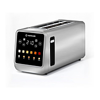 Nutricook 4-Slice Smart Toaster with Touch Screen, 1450W, 6 Browning Levels, Wide Slots for Various Bread Types, Defrost, Reheat & Bagel Functions, Sleek Modern Design – Model NC-TS401 Nutricook 4-Slice Smart Toaster with Touch Screen, 1450W, 6 Browning Levels, Wide Slots for Various Bread Types, Defrost, Reheat & Bagel Functions, Sleek Modern Design – Model NC-TS401