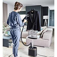 Tefal Garment Steamer 2000W T3480EL High-Power Handheld Steamer with Continuous Steam, and Anti-Drip Technology for Fast and Effective Wrinkle Removal on All Fabrics