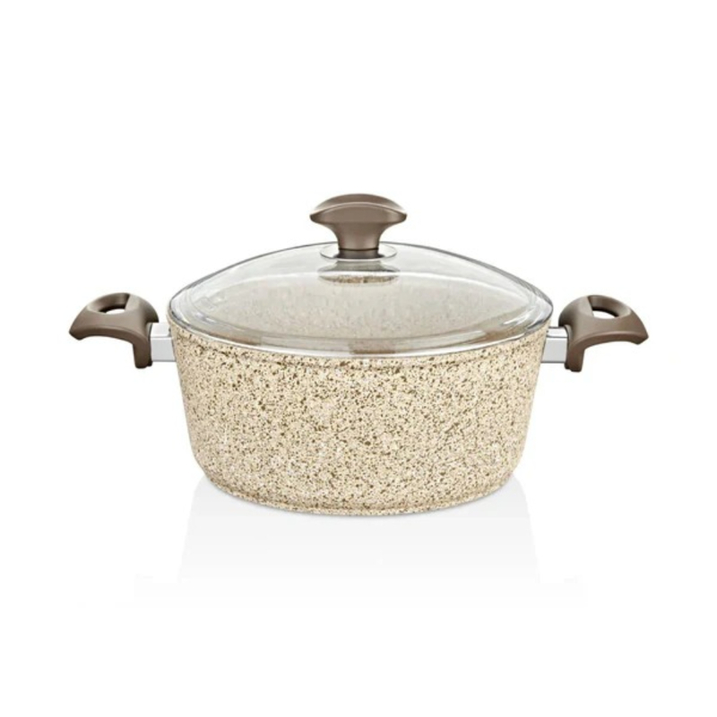 Falez Creamy Premium 28x12cm Casserole – Durable and Stylish Cookware for Even Heat Distribution and Versatile Cooking Falez Creamy Premium 28x12cm Casserole – Durable and Stylish Cookware for Even Heat Distribution and Versatile Cooking