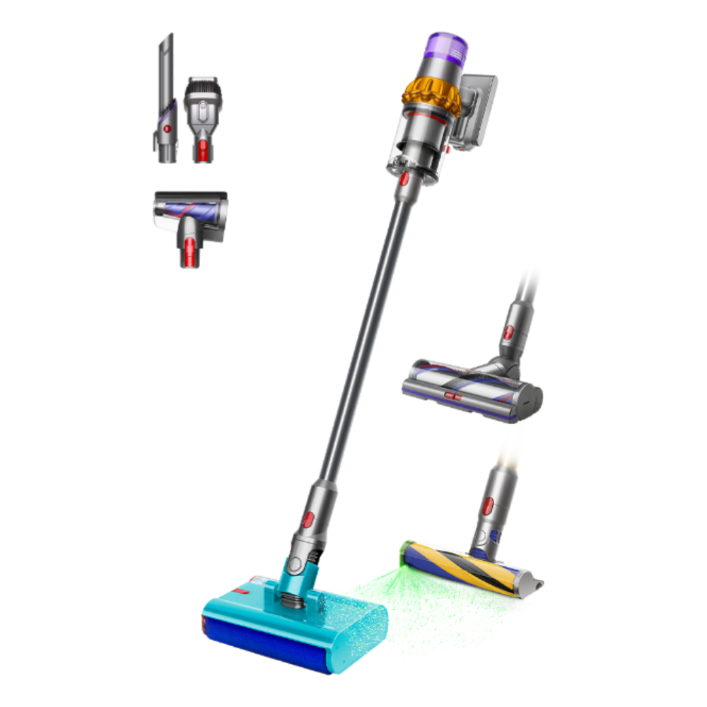 Dyson V15 Submarine Cordless Vacuum Cleaner – Powerful Suction, Advanced Laser Technology, Submersible Cleaning Mop, and Smart Sensor for Deep Cleaning Floors and Carpets Dyson V15 Submarine Cordless Vacuum Cleaner – Powerful Suction, Advanced Laser Technology, Submersible Cleaning Mop, and Smart Sensor for Deep Cleaning Floors and Carpets
