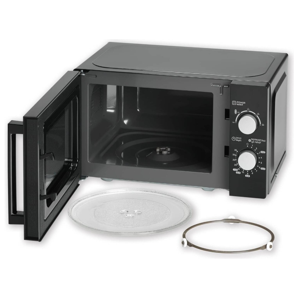 Kenwood 20L Microwave Oven MWM20.000BK – 700W Compact Countertop Microwave with 5 Power Levels, Defrost Function, 35-Minute Timer, and Even Heating for Quick and Convenient Cooking Kenwood 20L Microwave Oven MWM20.000BK – 700W Compact Countertop Microwave with 5 Power Levels, Defrost Function, 35-Minute Timer, and Even Heating for Quick and Convenient Cooking