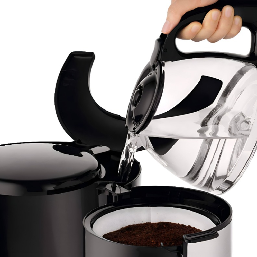 Moulinex FG370827 Subito Select Filter Coffee Maker, Large 10-15 Cup Capacity, High-Quality Stainless Steel Finish, Anti-Drip System, Keep-Warm Function Moulinex FG370827 Subito Select Filter Coffee Maker, Large 10-15 Cup Capacity, High-Quality Stainless Steel Finish, Anti-Drip System, Keep-Warm Function