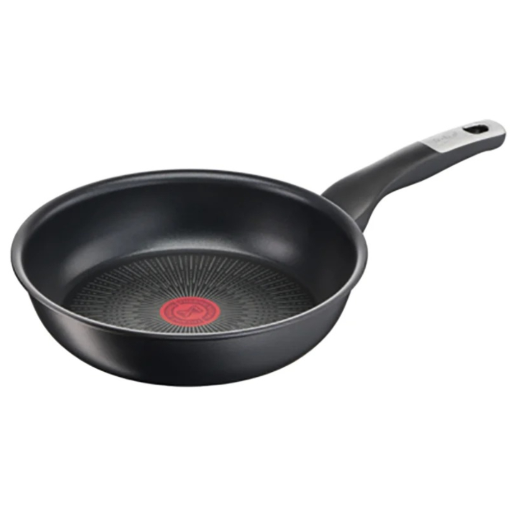 Tefal G2550702 G6 Unlimited Frypan 30 cm, Non-Stick Ceramic Coating, Thermo-Signal Technology for Precise Cooking, Scratch-Resistant, Dishwasher Safe, Suitable for All Heat Sources Including Induction