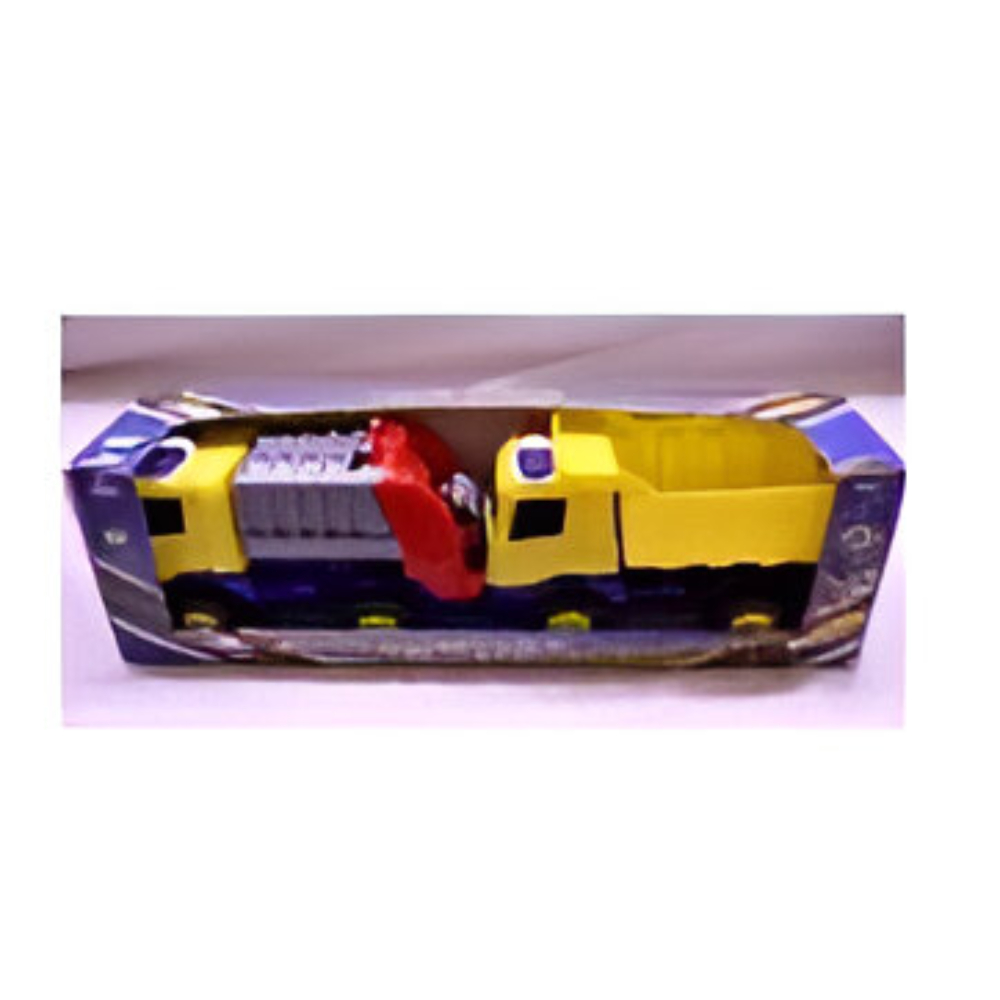 Deluxe Multi-Vehicle Construction Playset – Garbage Truck & Heavy-Duty Dumper with Realistic Moving Parts