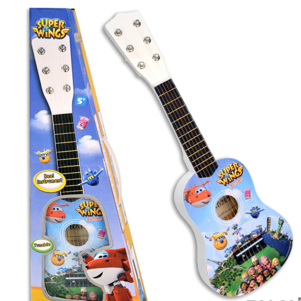 Bontempi - Classical Wooden Guitar Super Wings for Children Bontempi - Classical Wooden Guitar Super Wings for Children