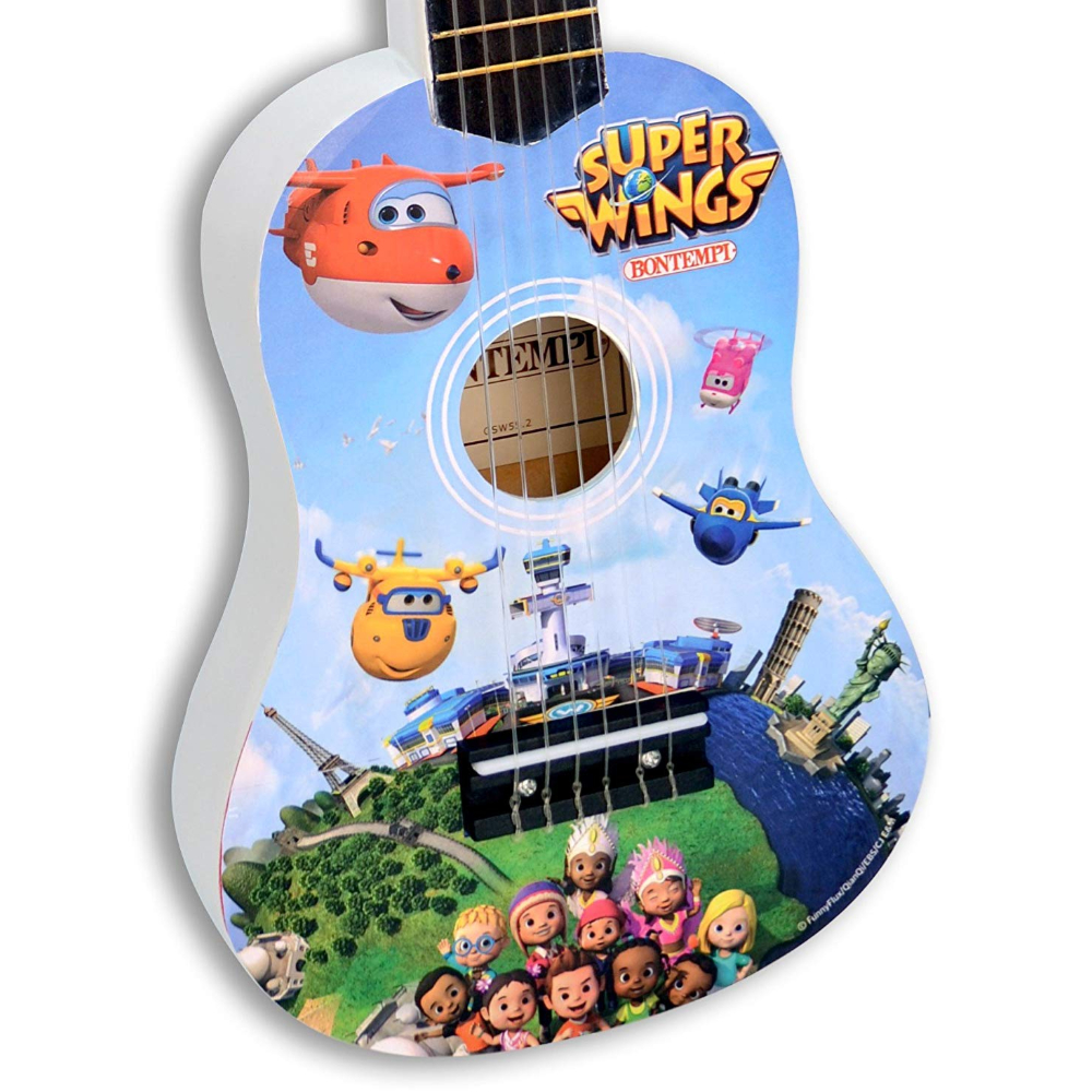 Bontempi - Classical Wooden Guitar Super Wings for Children Bontempi - Classical Wooden Guitar Super Wings for Children