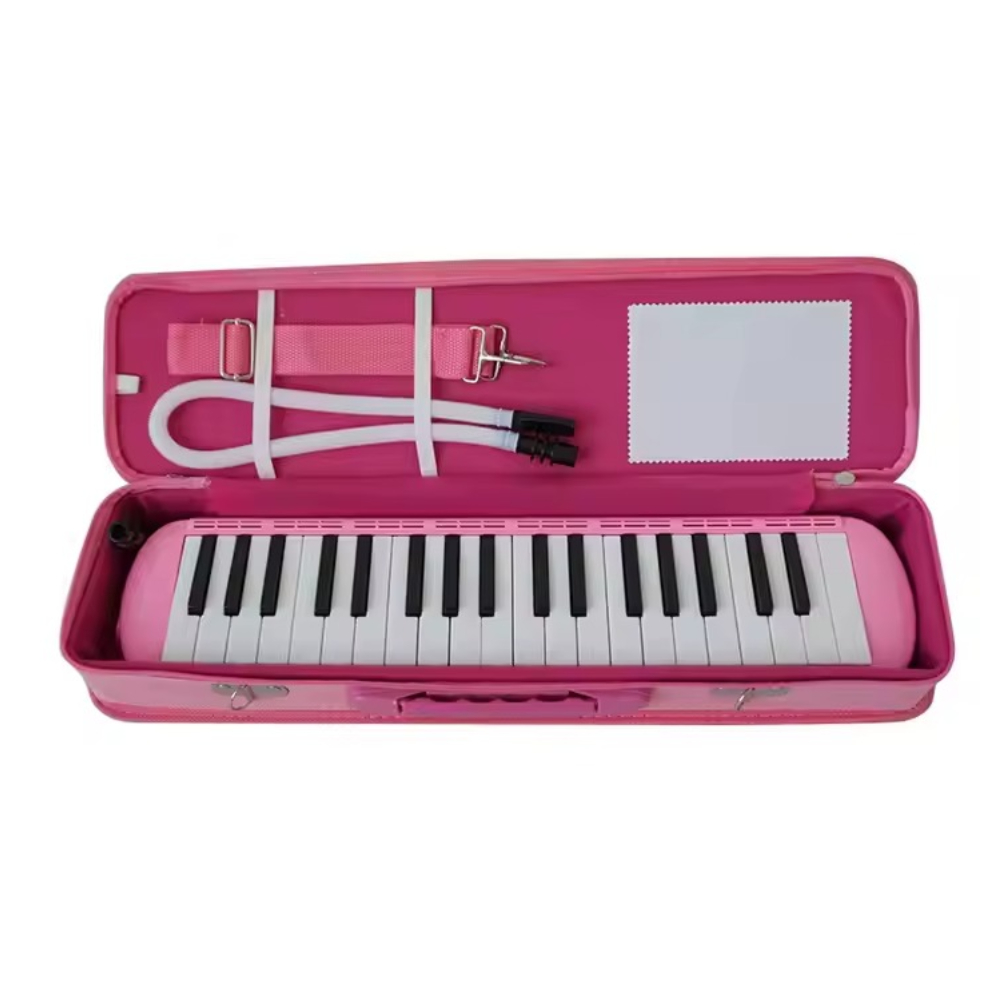 Bontempi Mouth Piano 32 Keys with Mouth Tube and Carrying Case – Pink Colorful Portable Musical Instrument for Kids, Ideal for Developing Rhythm and Coordination Bontempi Mouth Piano 32 Keys with Mouth Tube and Carrying Case – Pink Colorful Portable Musical Instrument for Kids, Ideal for Developing Rhythm and Coordination