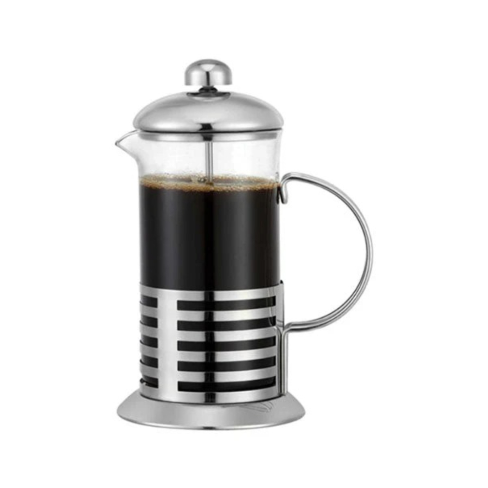 Zilan Coffee Plunger (French Press) – Glass & Stainless Steel, ZLN2515 – Elegant & Durable Coffee Brewer for Rich, Flavorful Coffee Zilan Coffee Plunger (French Press) – Glass & Stainless Steel, ZLN2515 – Elegant & Durable Coffee Brewer for Rich, Flavorful Coffee