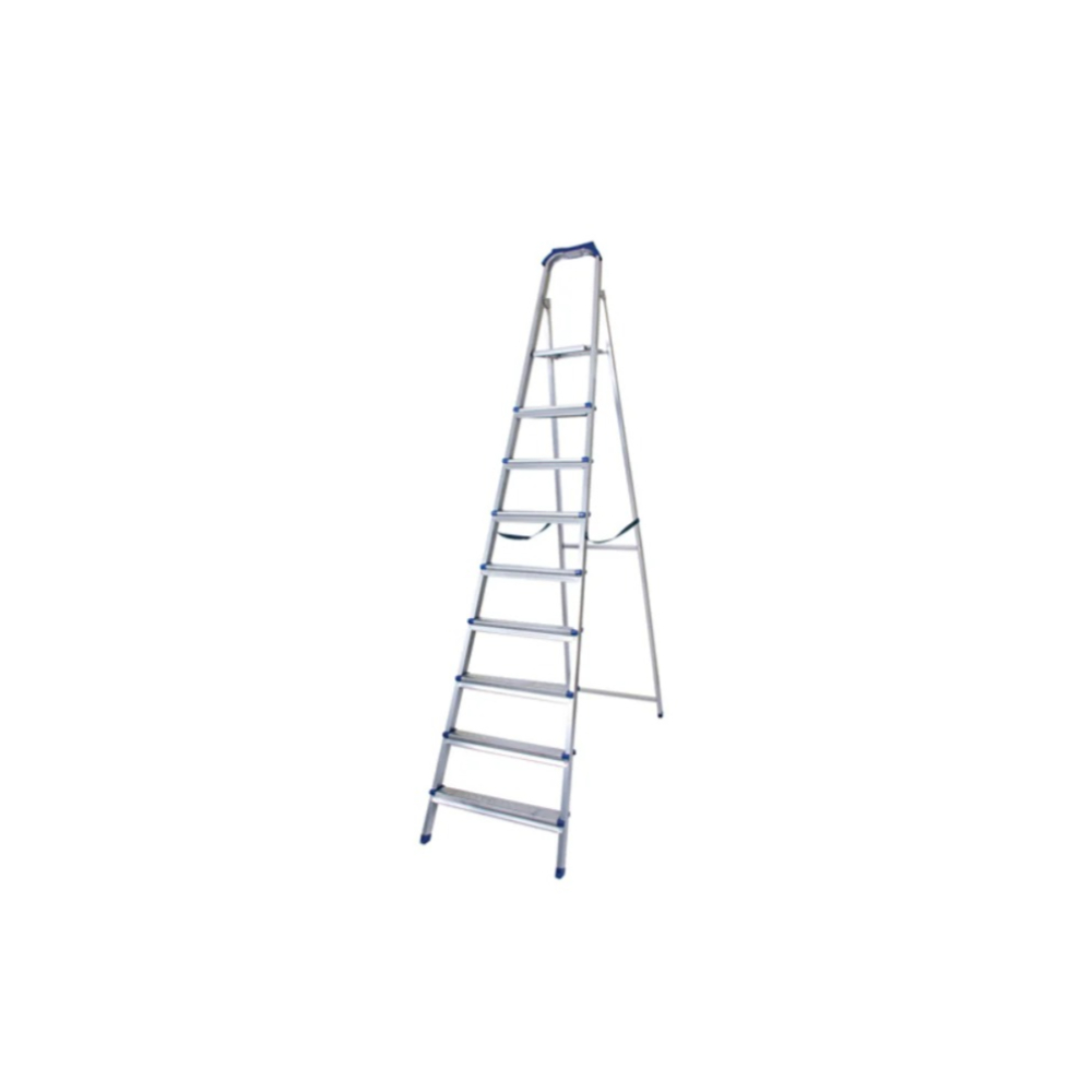 Zilan 8-Step Aluminum Ladder with Platform – Heavy-Duty, Lightweight, and Safe Ladder for Home, Office, and Work Use, ZLN1206 Zilan 8-Step Aluminum Ladder with Platform – Heavy-Duty, Lightweight, and Safe Ladder for Home, Office, and Work Use, ZLN1206