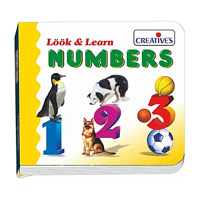 CREATIVE Look & Learn Numbers (100 Pieces) – The Ultimate Early Math Learning Set for Kids