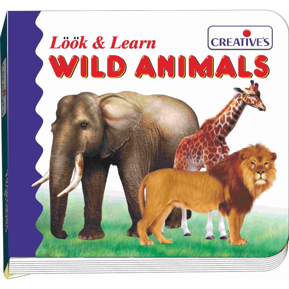 CREATIVE Look & Learn Wild Animals (100 Pieces) – An Exciting Educational Adventure into the Animal Kingdom