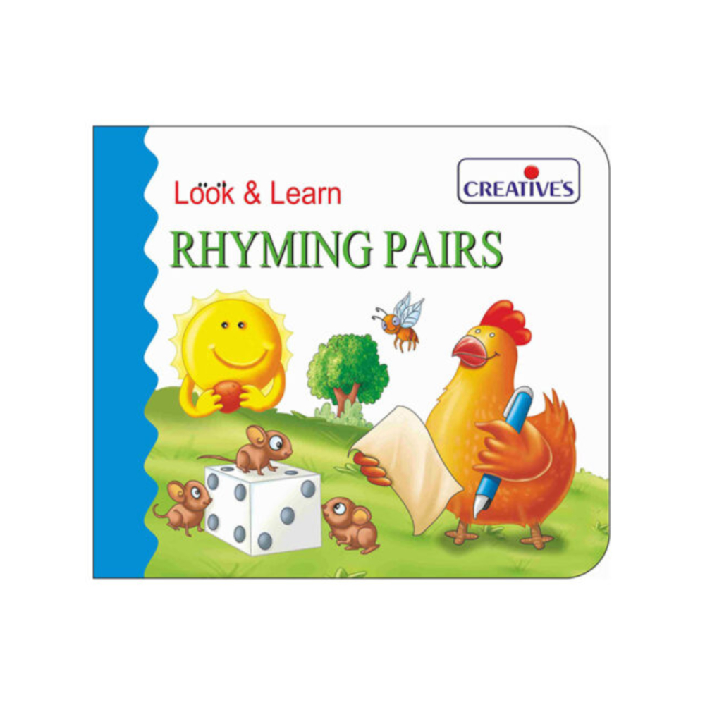 CREATIVE Look & Learn Rhyming Pairs (100 Pieces) – A Fun & Interactive Way to Build Early Phonetic and Language Skills CREATIVE Look & Learn Rhyming Pairs (100 Pieces) – A Fun & Interactive Way to Build Early Phonetic and Language Skills