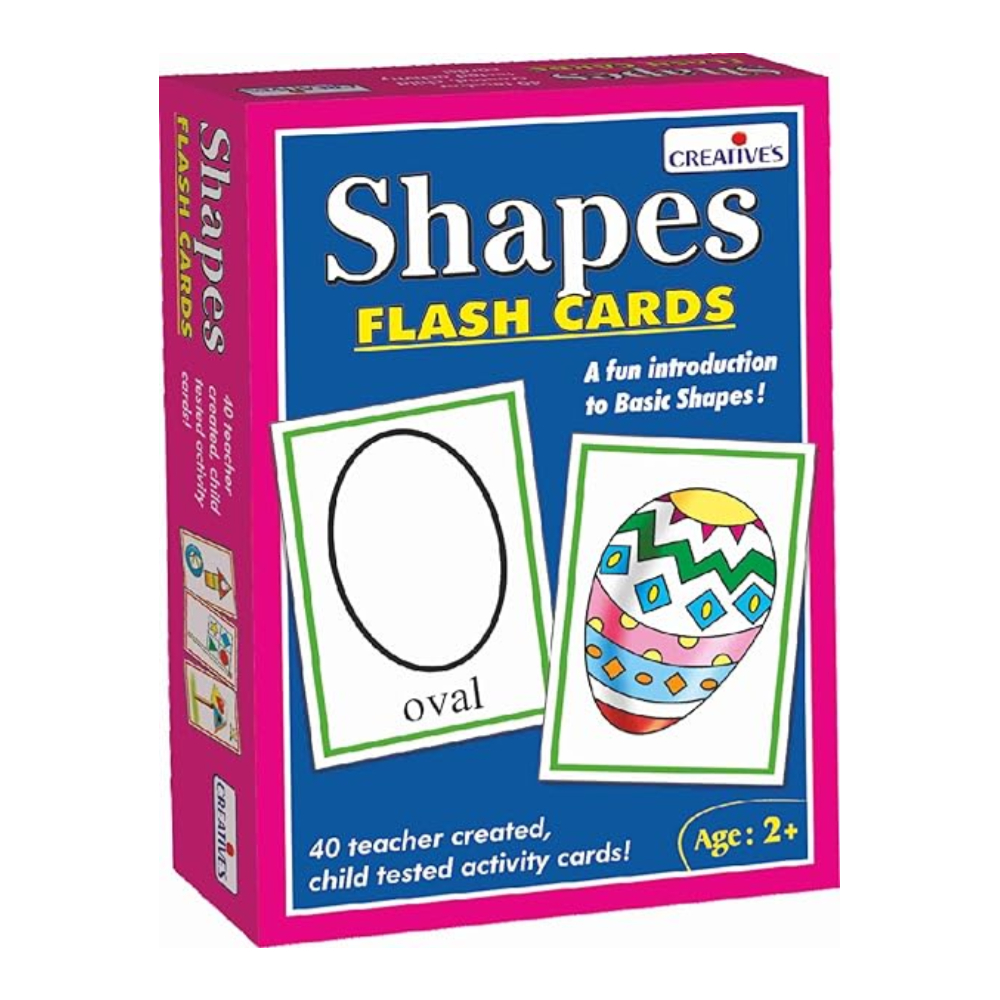 Creative Shapes Flash Cards (24 Pieces) – A Fun and Interactive Way to Teach Kids About Geometric Shapes and Their Names Creative Shapes Flash Cards (24 Pieces) – A Fun and Interactive Way to Teach Kids About Geometric Shapes and Their Names