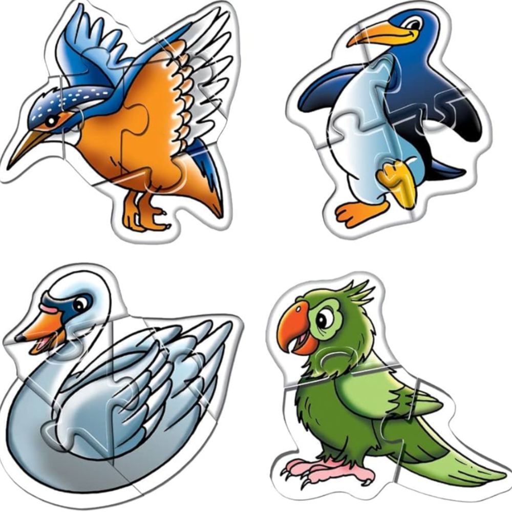 Creative Early Puzzles - Birds: Educational 6-Piece Puzzle Set for Young Learners to Explore the Fascinating World of Birds and Develop Cognitive Skills Creative Early Puzzles - Birds: Educational 6-Piece Puzzle Set for Young Learners to Explore the Fascinating World of Birds and Develop Cognitive Skills