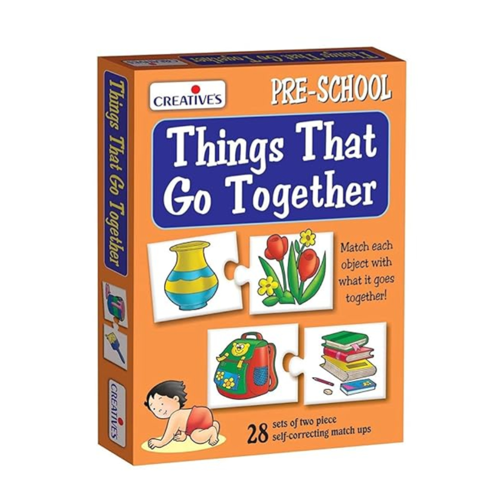 CREATIVE Look & Learn: Things That Go Together – A Fun & Educational Learning Experience CREATIVE Look & Learn: Things That Go Together – A Fun & Educational Learning Experience