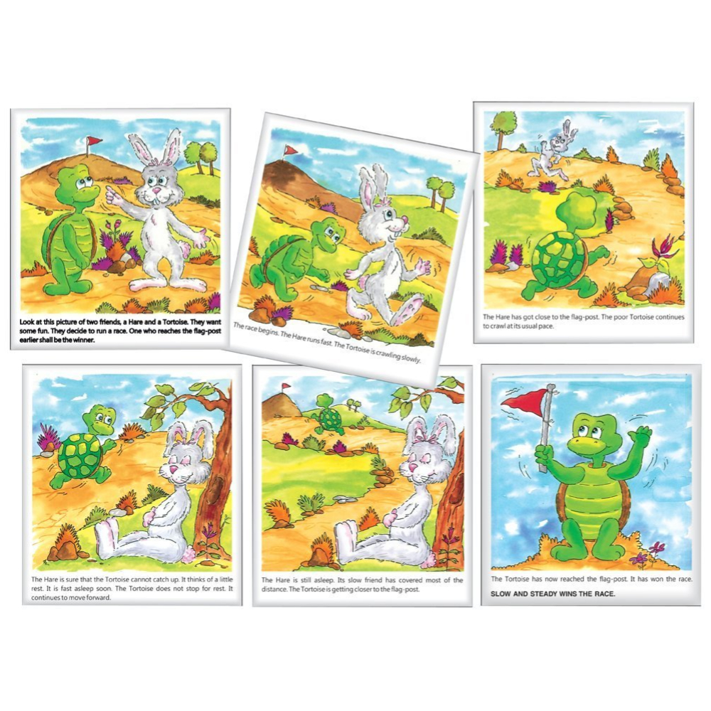 Story Telling Step-by-Step-1 (6 Steps) / 24P – A Fun & Interactive Tool to Develop Early Narrative Skills Story Telling Step-by-Step-1 (6 Steps) / 24P – A Fun & Interactive Tool to Develop Early Narrative Skills