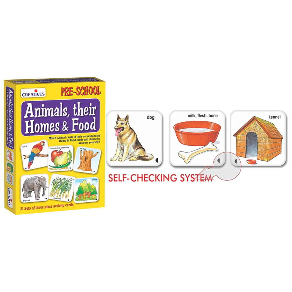 Creative Animals: Their Homes & What They Eat – An Interactive Learning Tool for Early Animal Science (24P) Creative Animals: Their Homes & What They Eat – An Interactive Learning Tool for Early Animal Science (24P)