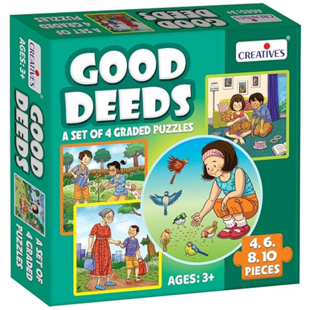 Creative Good Deeds / 24P 118 – A Fun and Educational Tool to Teach Children the Importance of Kindness, Empathy, and Positive Behavior Through Interactive Activities