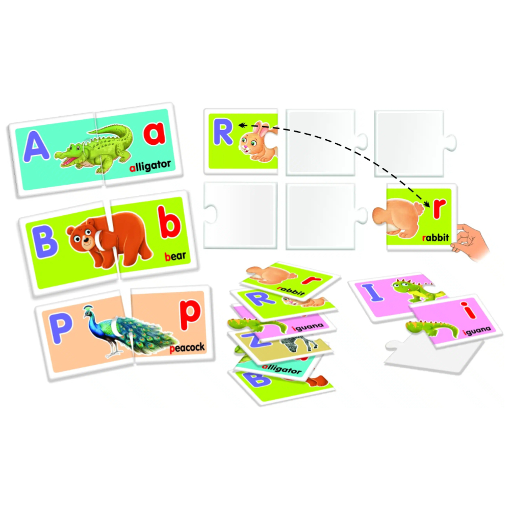 Creative ABC Animals / 12P 104 – An Engaging Educational Kit to Introduce Children to the Alphabet Through Fun Animal-Based Activities Creative ABC Animals / 12P 104 – An Engaging Educational Kit to Introduce Children to the Alphabet Through Fun Animal-Based Activities