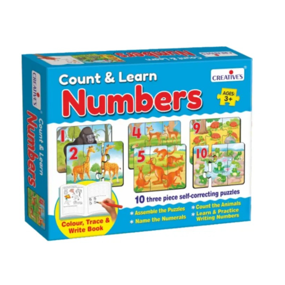 Creative Count & Learn Numbers-12P – An Interactive Educational Kit to Master Numbers and Counting Skills Through Fun, Hands-On Activities