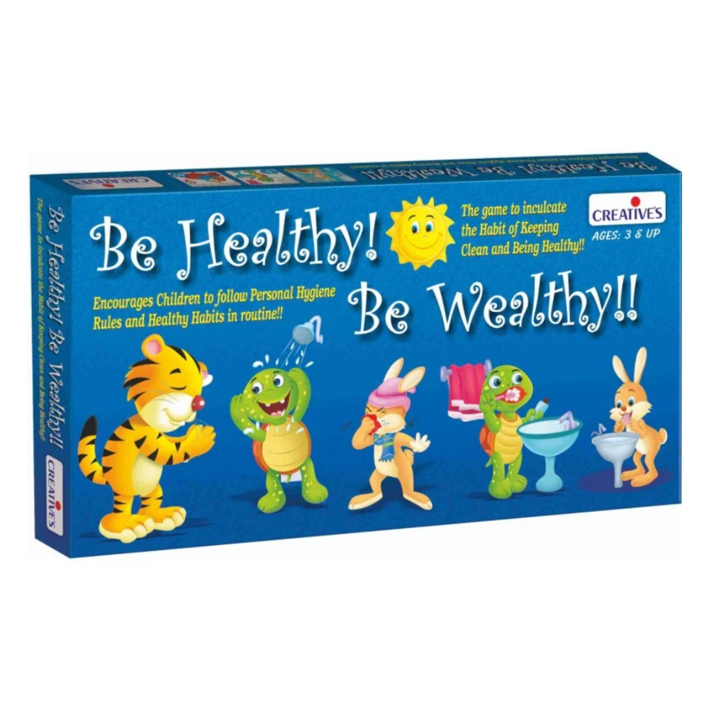Creative Be Healthy, Be Wealthy – A Fun and Engaging Guide to Wellness and Well-Being for Young Learners